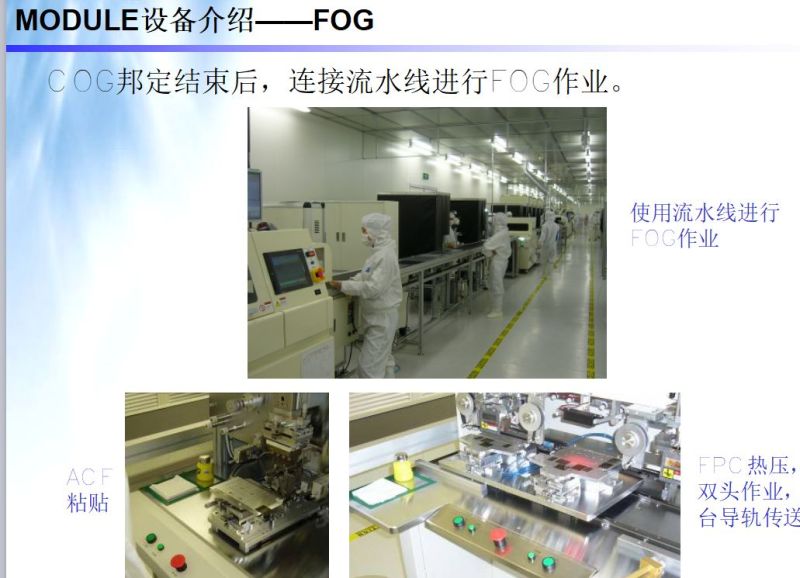 LCM模组结构 工艺 材料 设备 全解析（模组人员必学）