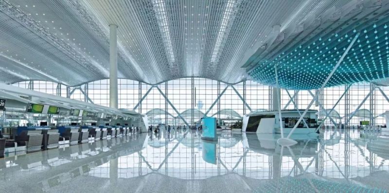 解密广州白云机场T2航站楼公共空间照明设计！