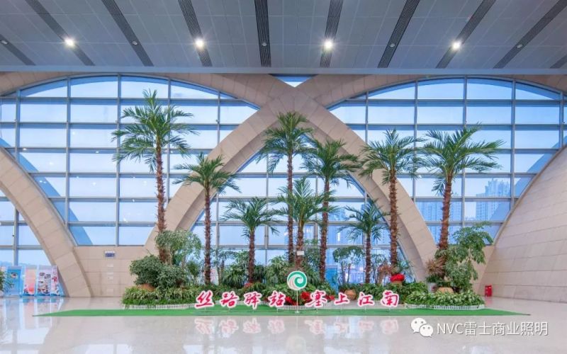 雷士案例 | 从银川火车站看如何用光亮化特色