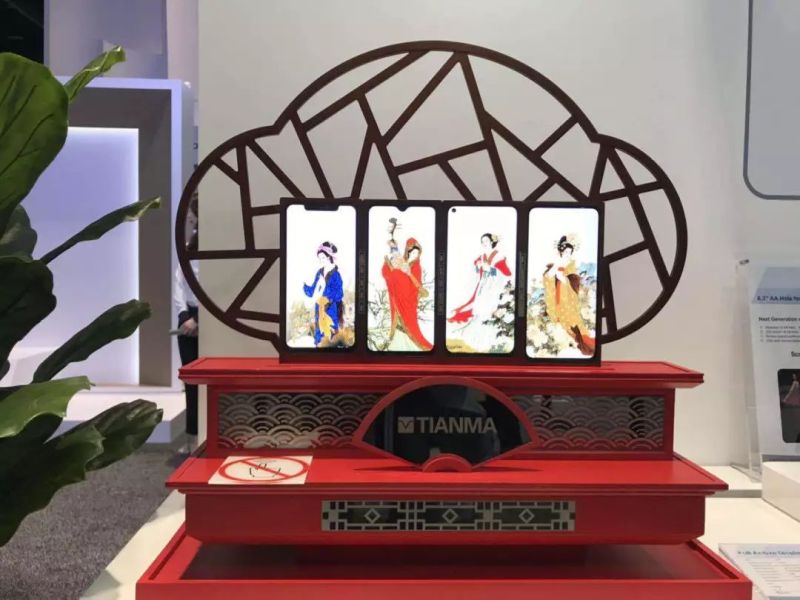 天马SID展出MicroLED、MiniLED、OLED等相关技术显示屏