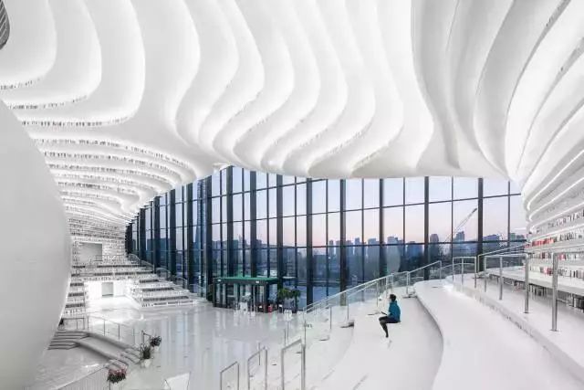 图书馆之光：天津滨海图书馆