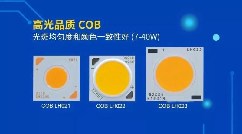 鸿利智汇推高光品质倒装COB,有这些创新点