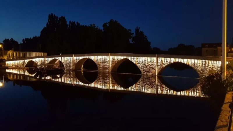 法国灯光设计大师的夜间照明世界
