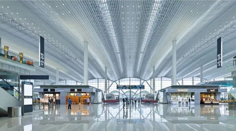 解密广州白云机场T2航站楼公共空间照明设计！