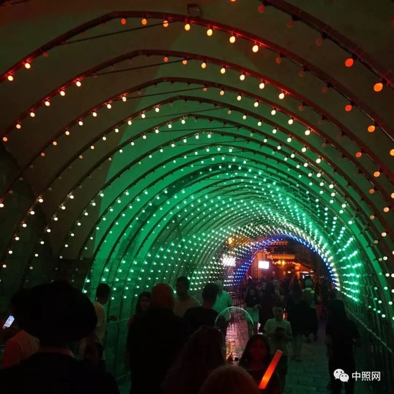 2019耶路撒冷灯光节开幕，感受圣城之光！