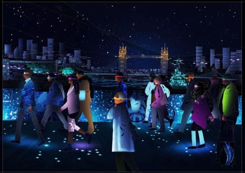 法国灯光设计大师的夜间照明世界