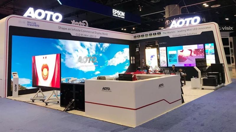 奥拓电子携行业最小间距Mini LED亮相InfoComm奥兰多，展现“Mini LED全球领跑者”风采