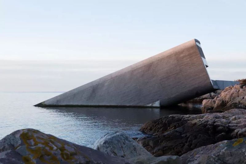 海底深处 | 挪威水下餐厅