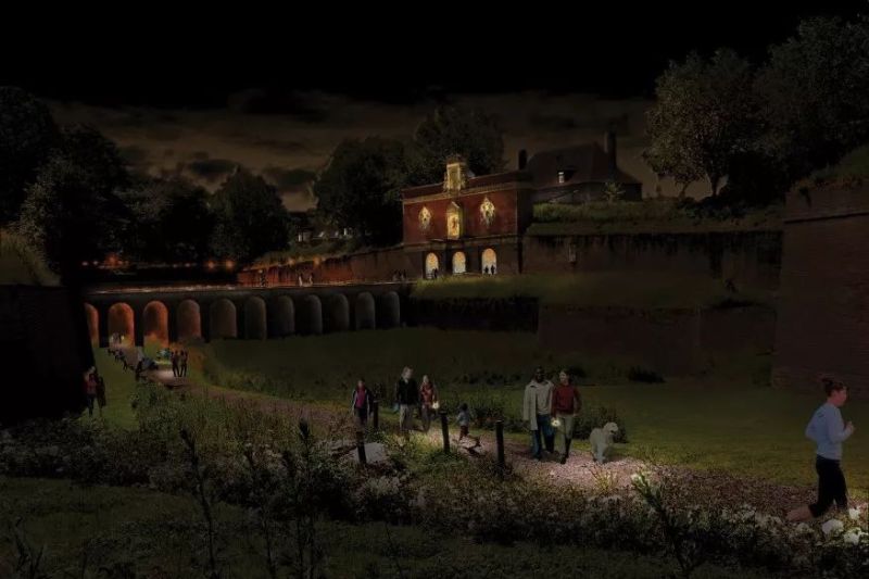 法国灯光设计大师的夜间照明世界