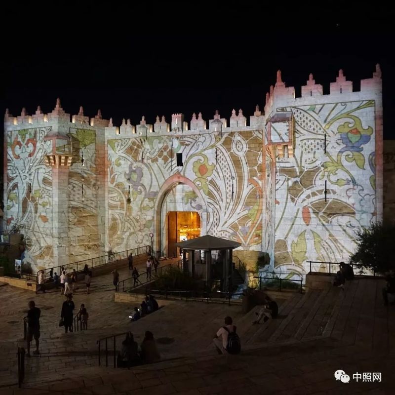 2019耶路撒冷灯光节开幕，感受圣城之光！