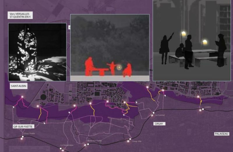 法国灯光设计大师的夜间照明世界