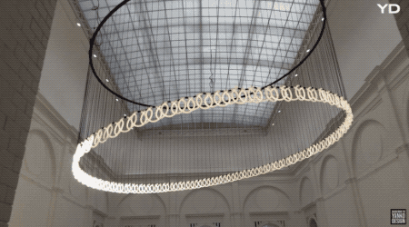 会飞的台灯、刻画时间流逝的灯…灯具设计还有如此多新花样