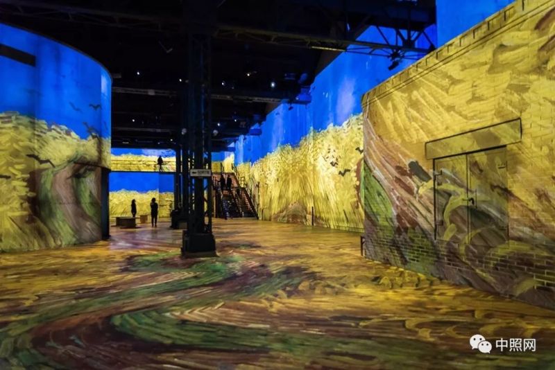 当梵高遇上日本浮世绘，一场惊爆眼球的光影艺术展！