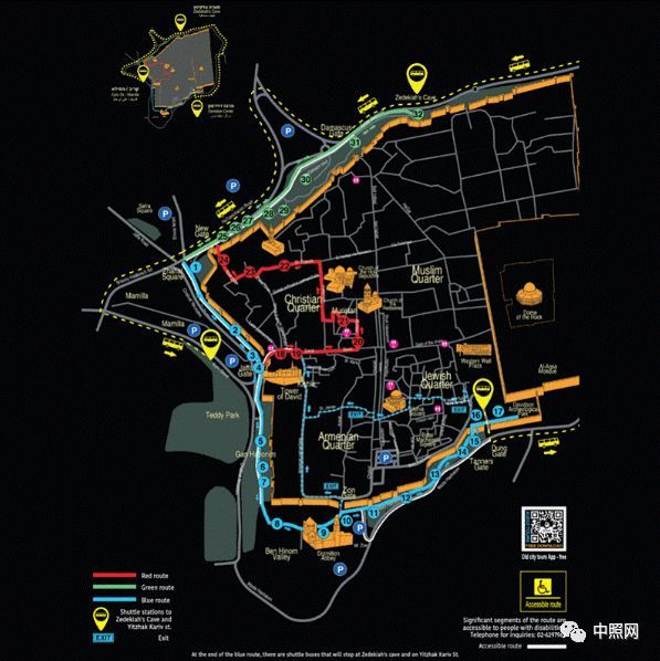 2019耶路撒冷灯光节开幕，感受圣城之光！