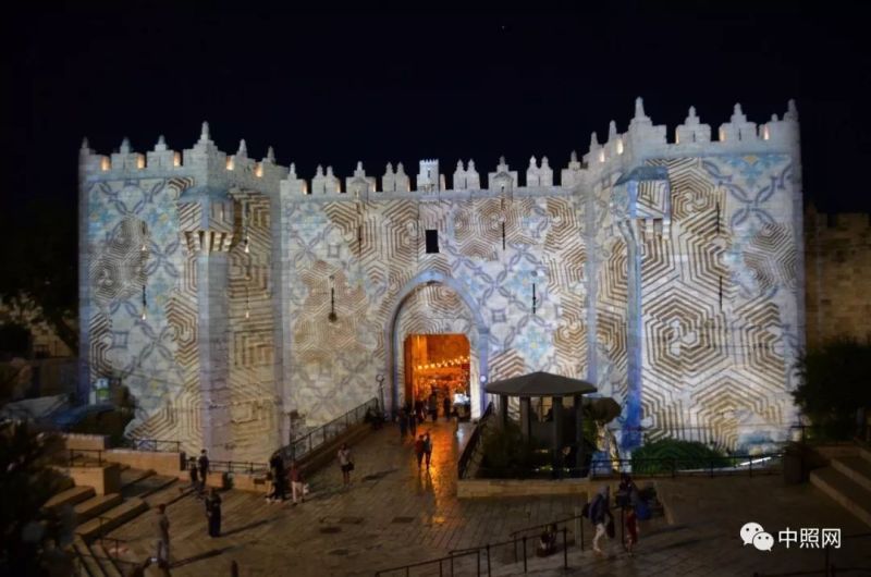 2019耶路撒冷灯光节开幕，感受圣城之光！