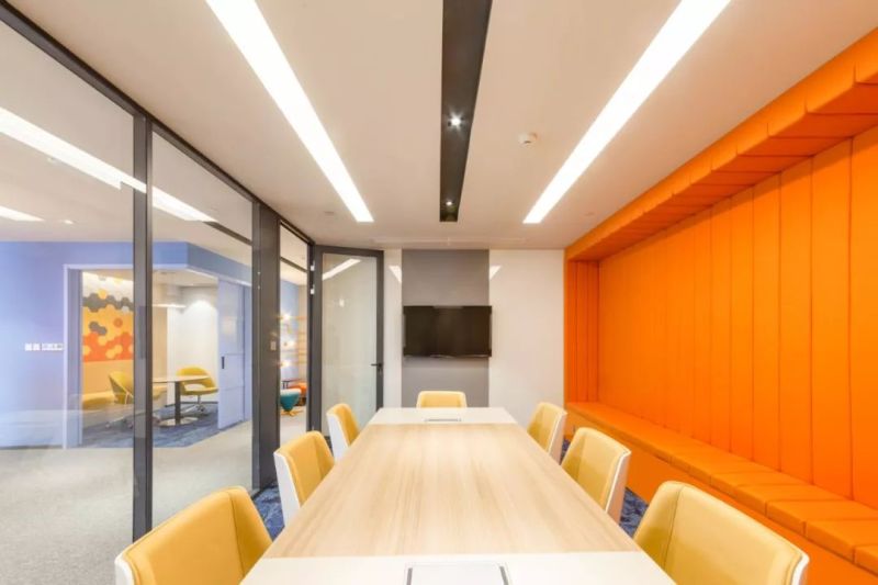 色彩“点亮”空间 | 上海蓝橙办公室