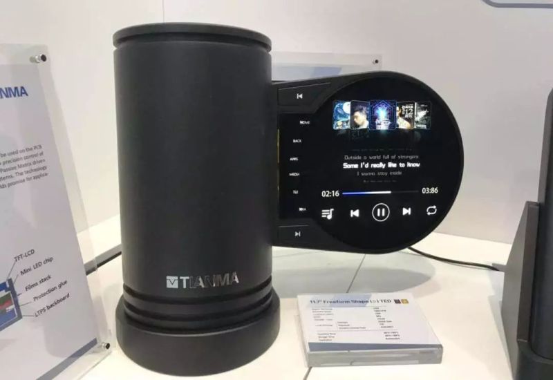 天马SID展出MicroLED、MiniLED、OLED等相关技术显示屏