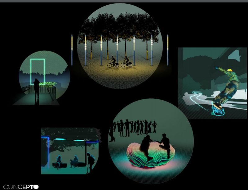 法国灯光设计大师的夜间照明世界