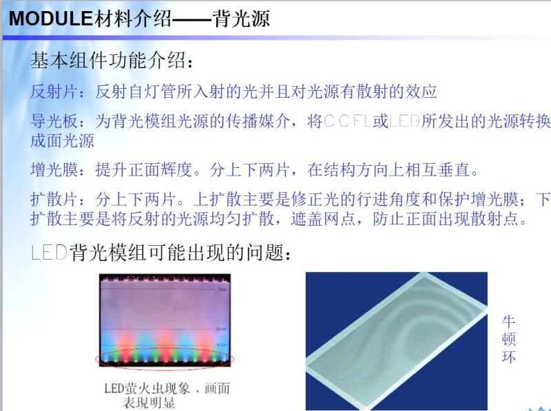 LCM模组结构 工艺 材料 设备 全解析（模组人员必学）