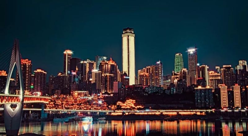 重庆江北嘴夜景再升级！