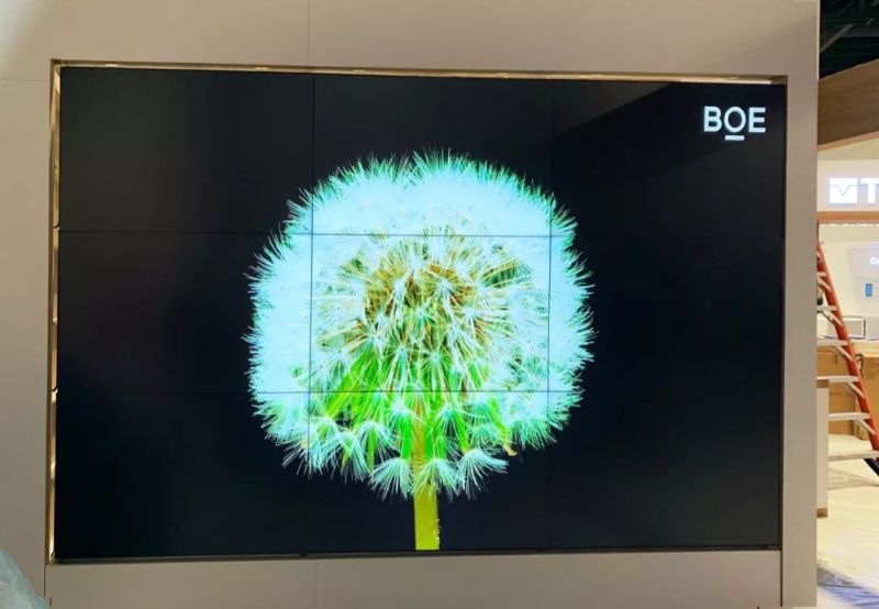 亮相SID | 京东方突破0.99mm拼接屏技术