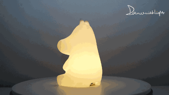 能捏的姆明灯，正式上岗