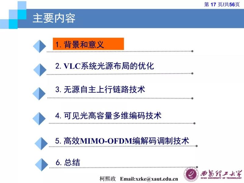 【光电热点大家谈】（一）《LED通信的原理及应用》