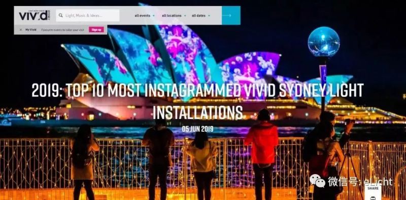 与光共舞作品荣膺2019悉尼灯光节官评装置类第一