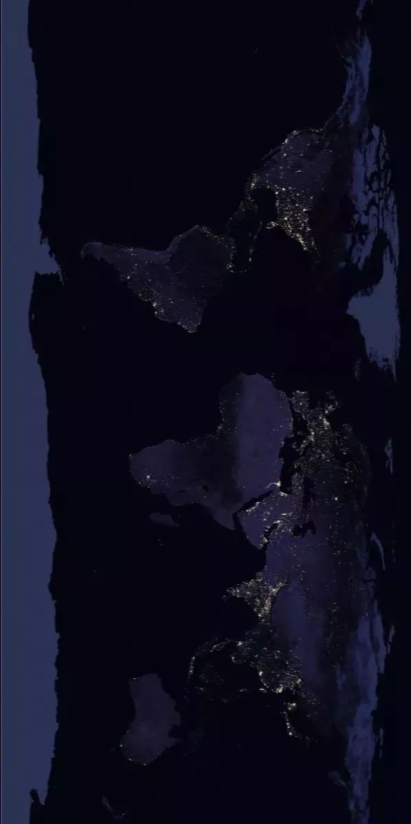 一张夜间灯光图泄露了城市哪些秘密？