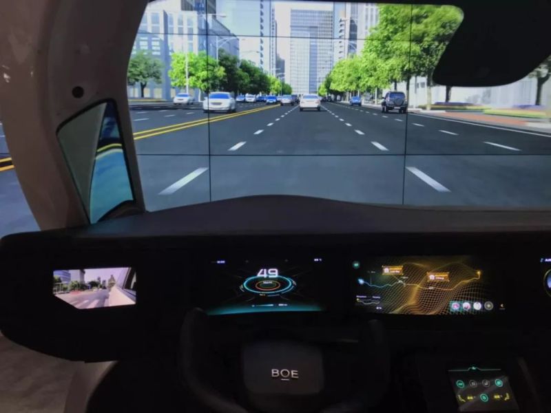 京东方曲面三联屏背后的柔性OLED驱动IC厂家揭秘