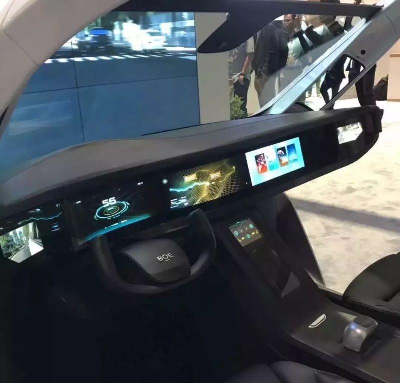 BOE最新车载显示解决方案“智能座舱”在SID2019发布