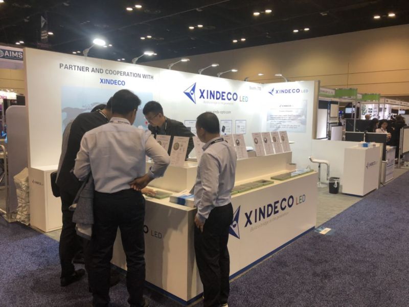 信达光电携1010TOP 、4 in 1 等LED灯珠亮相美国IFC
