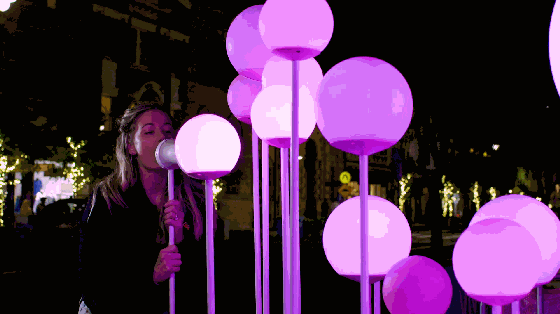 与光共舞作品荣膺2019悉尼灯光节官评装置类第一