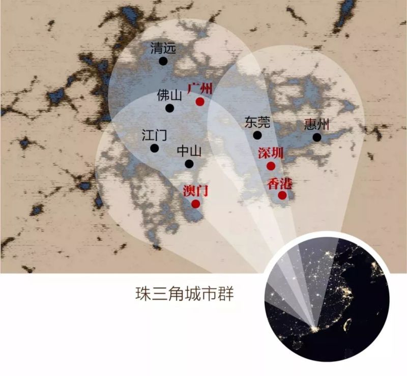 一张夜间灯光图泄露了城市哪些秘密？