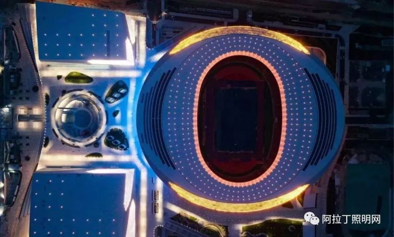 郑州奥体中心灯光“SHOW”给你！最耀眼的网红打卡地来了！