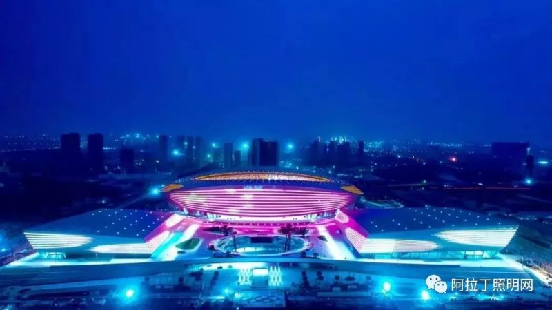 郑州奥体中心灯光“SHOW”给你！最耀眼的网红打卡地来了！