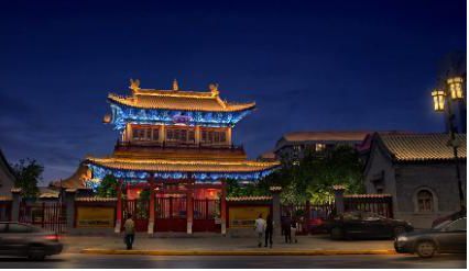 济南明府城照明策划设计