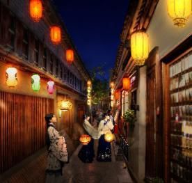 济南明府城照明策划设计