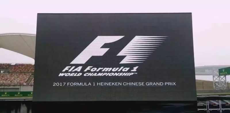 利亚德集团助力2019 FOMULA 1喜力中国大奖赛