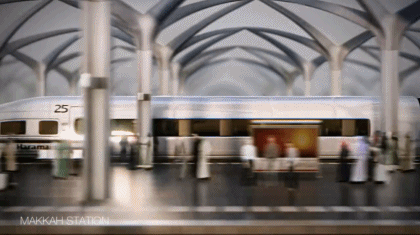 土豪又搞事了！沙漠中的星空高铁站！准备好光影梦幻的朝圣旅途