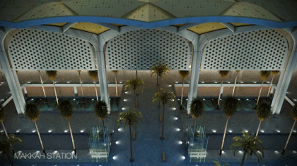 土豪又搞事了！沙漠中的星空高铁站！准备好光影梦幻的朝圣旅途