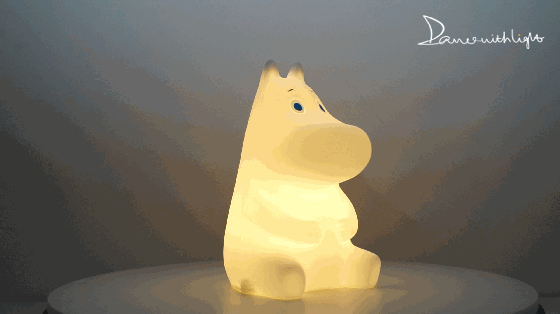 能捏的姆明灯，正式上岗