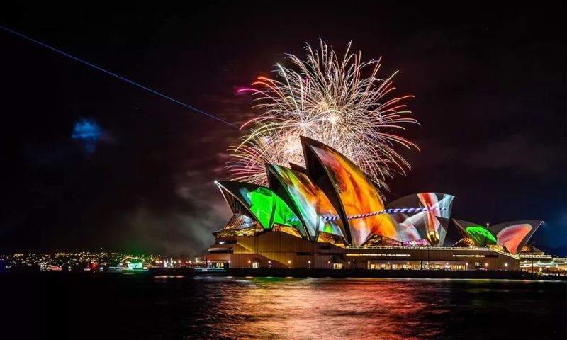一分钟带你体验2019悉尼灯光节