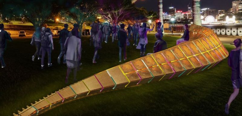 一分钟带你体验2019悉尼灯光节