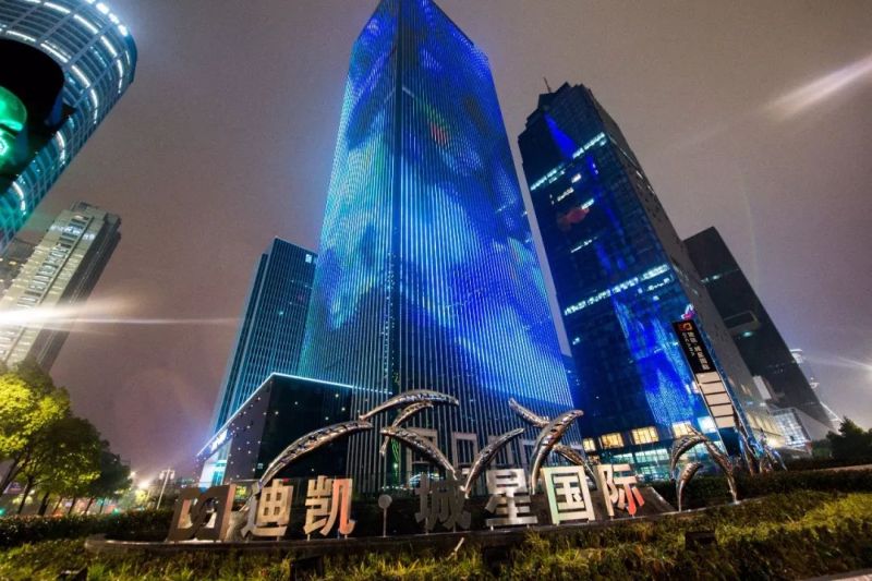越夜越闪耀｜杭州迪凯城星国际中心与勇电的完美邂逅