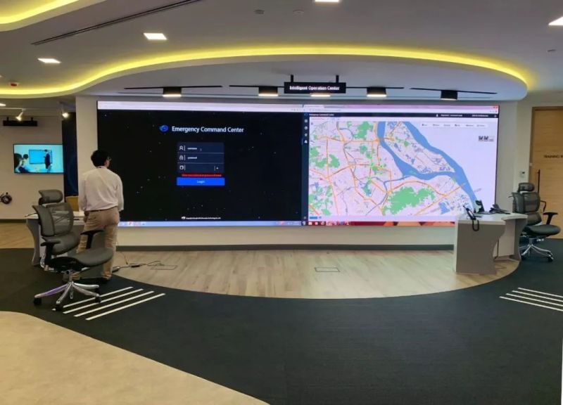 资讯 | 艾比森LED显示屏助力华为迪拜展厅绽放光彩