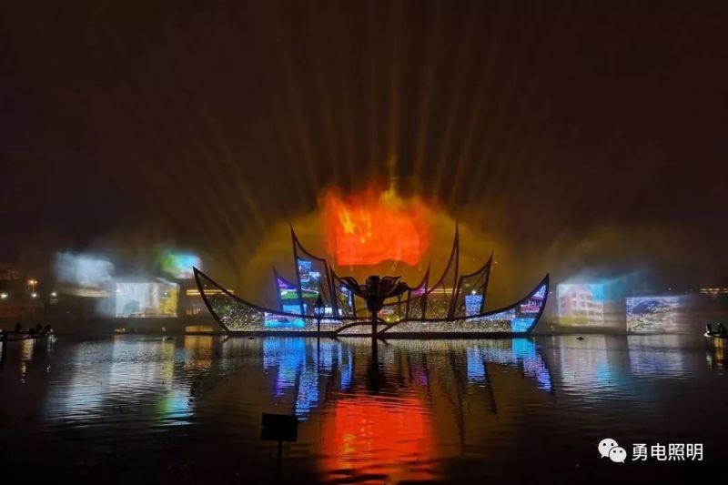熠熠生辉“夜秦淮”|  勇电助力“美丽江宁”光影秀