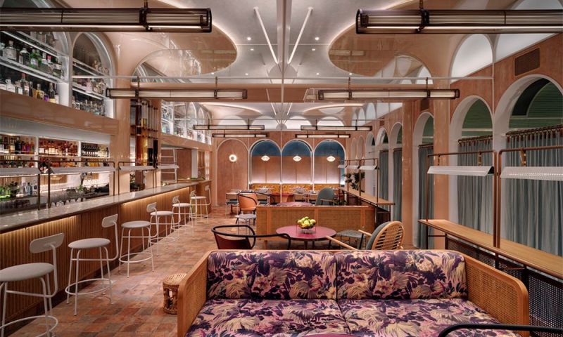 复古主题餐厅里的那些灵魂灯光