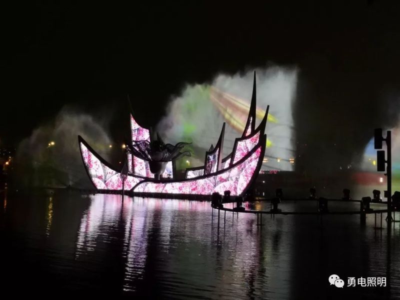 熠熠生辉“夜秦淮”|  勇电助力“美丽江宁”光影秀