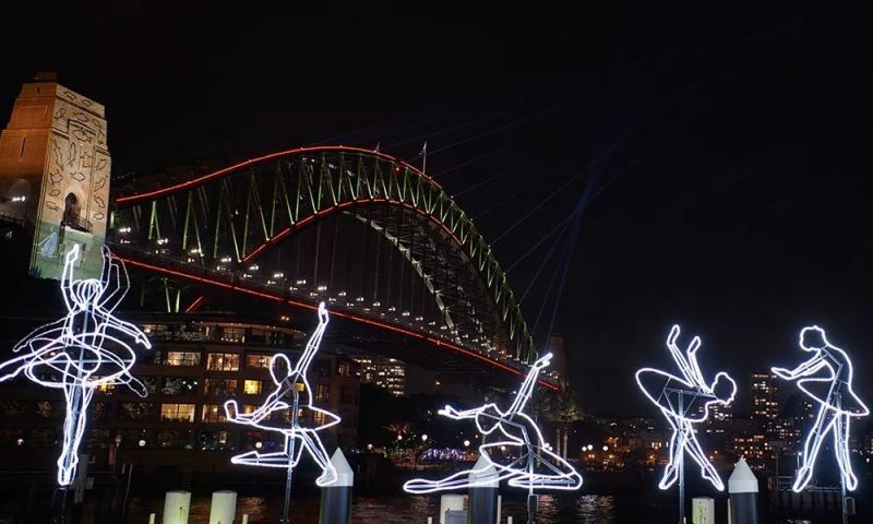 一分钟带你体验2019悉尼灯光节